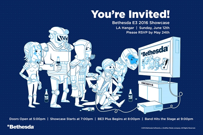 Bethesda pozva na svoju E3 konferenciu